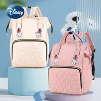 Disney Mickey New Diaper Bag Backpack Luxury Brand Diaper Bag Backpack High Capacity High Quality Cartoon Fashion Baby Bag 1