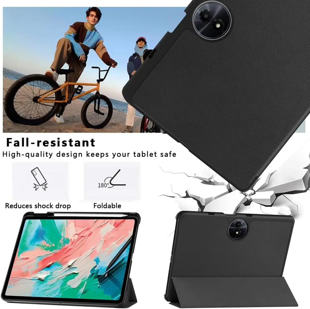 Premium Tablet Stand Cover with Pencil Holder