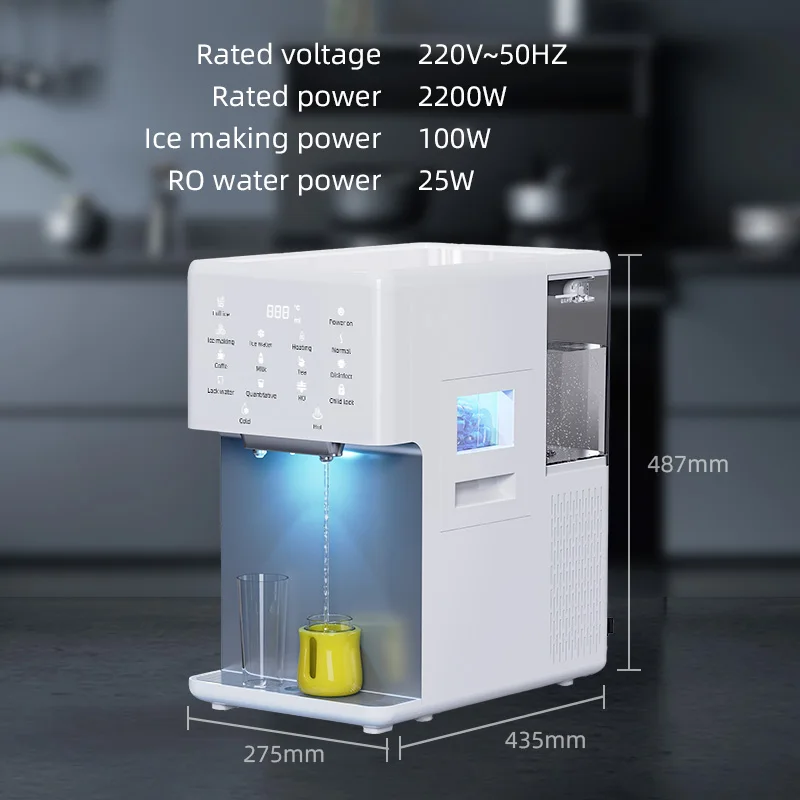 Compact Ice Maker With High Quality Small Bullet Ice Maker Machine for Home
