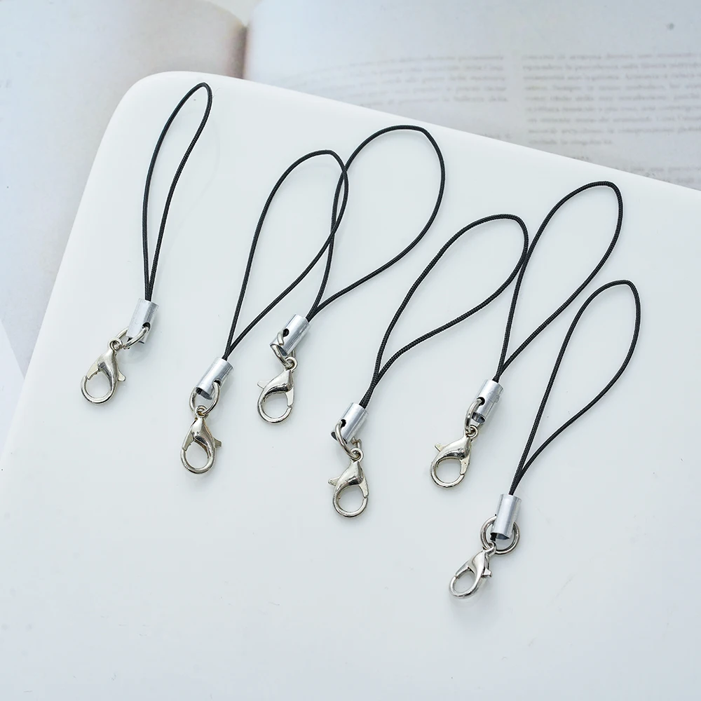 Lanyard Cord Set with Lobster Clasp Keychain Accessories - Pack of 20
