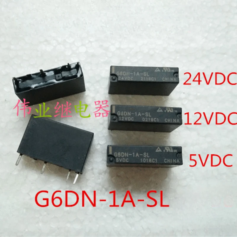 

（Brand-new）1pcs/lot 100% original genuine relay:G6DN-1A-SL 5VDC 12VDC 24VDC 4pins