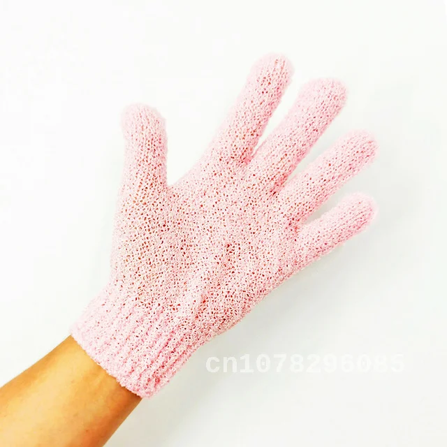 

Bath Exfoliating Mitt Glove with Best Quality, Scrub Gloves, Resistance Body Massage Sponge, Wash Skin Moisturizing SPA Foa