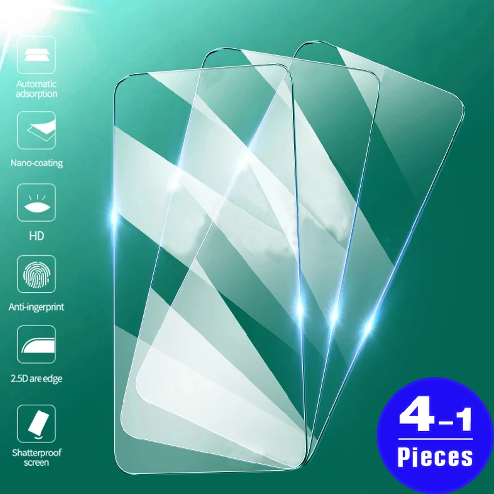 

1-4Pcs full cover screen protector For redmi note 11 pro plus SE 11E 11S 11T 10 10S 9 pro max 9S Tempered Glass protective film