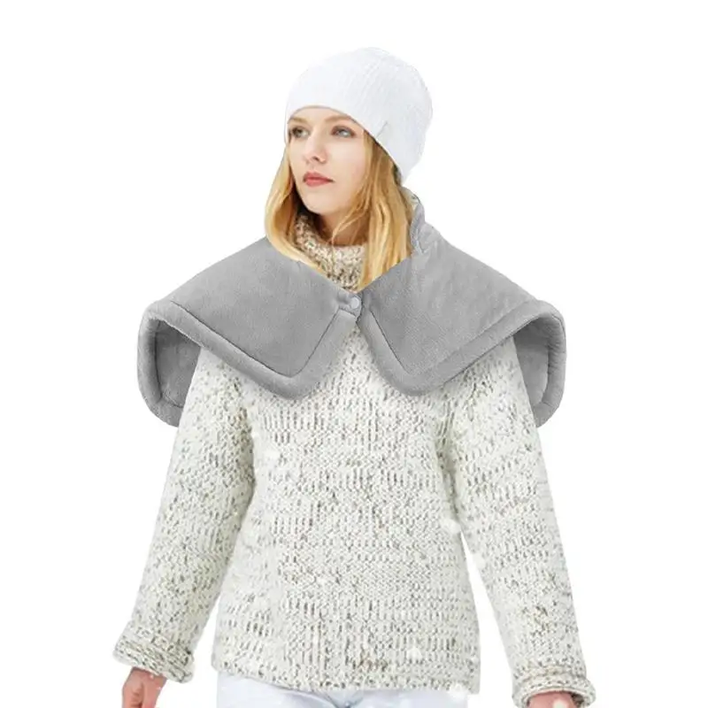 

Shoulder Neck Heating Pad 60W Lightweight Thermal Shoulder Wrap For Winter Skin-friendly Weighted Large Heating Pad Heated Neck