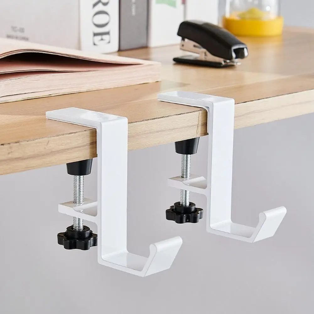 Portable Hanging Bag Hook Student Desk Side Hanging bag Artifact Removable mobile Handbag Holders Multi-functional Table Hook
