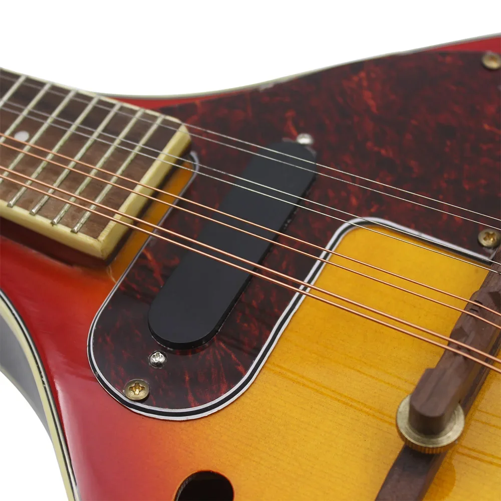 8 String Electric Mandolin Guitar A Style Rosewood Fingerboard Beginners Adults Musical Instrument
