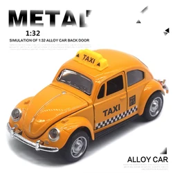 Vintage Die - Cast Racing Car Toy - High - Quality Metal Alloy with Manual Pull - Back Action, Collectible (Yellow with Box)