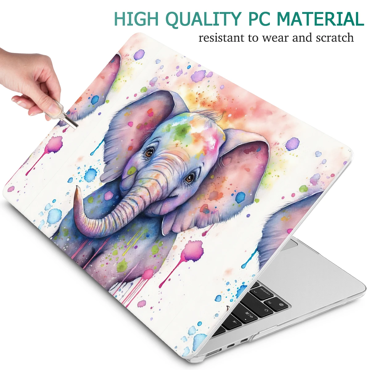 Capa Rígida Cuteness para Macbook m2 m1 2023 Air 15 13 14 16 A2338 A2779 A2941 A2681 A2337 2023 2023 Pro 13 14 16 A2338 A2779 A2780 A2251 A2289 Pro15 - Imagem 4