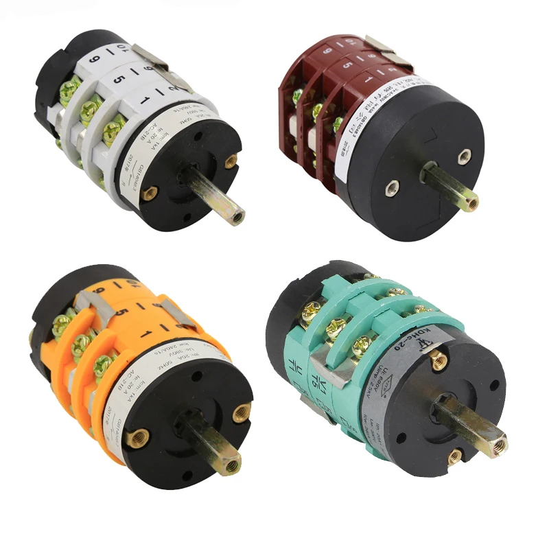 KDHc-20A 25A 32A 40A 63A 100A Tire Dismantling Machine Conversion Switch 220V/380V