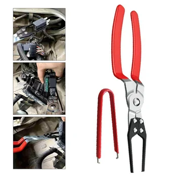 2Pcs Relay Puller Pliers Carbon Steel Automotive Bolted-on Windshield Wiper Arms Relay Fuse Extraction Pliers Removal Tools 1