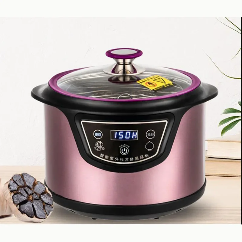 

6L 90W Automatic Black garlic fermenter household DIY zymolysis pot maker 220V black garlic fermenting machine Energy saving
