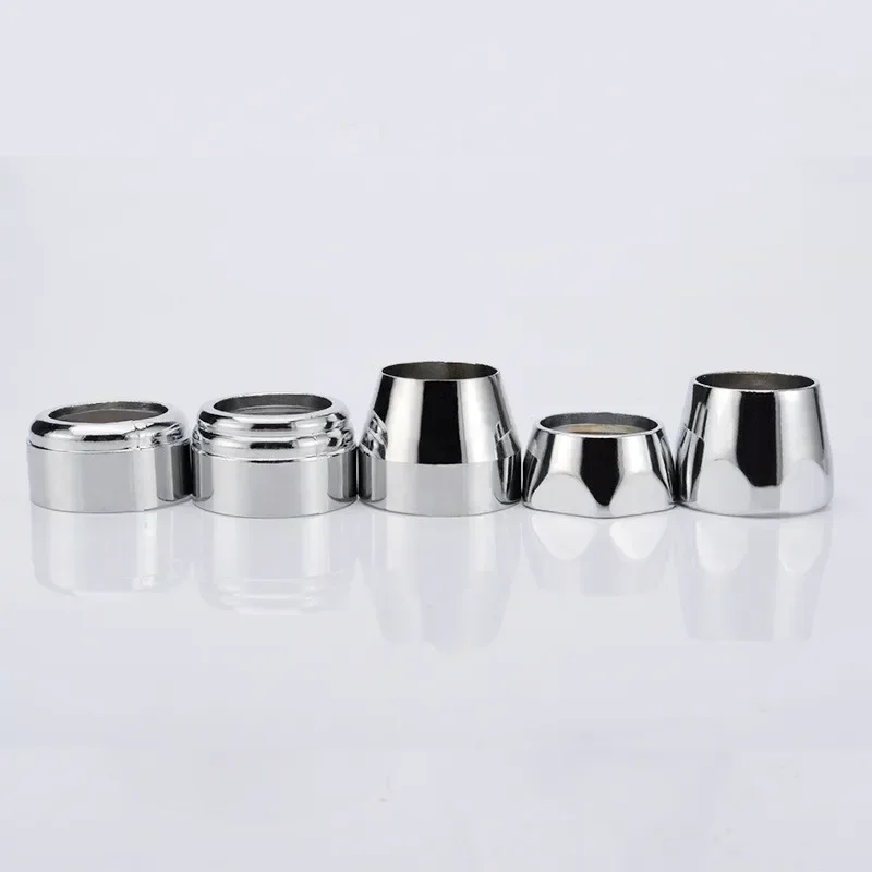 2pc Universal Faucet Outlet Bend Fixed Nut Tap Water Pipe Base Water Pipe Connector Replacement Kitchen Bathroom Tap Accessories water pipe connector,faucet accessories