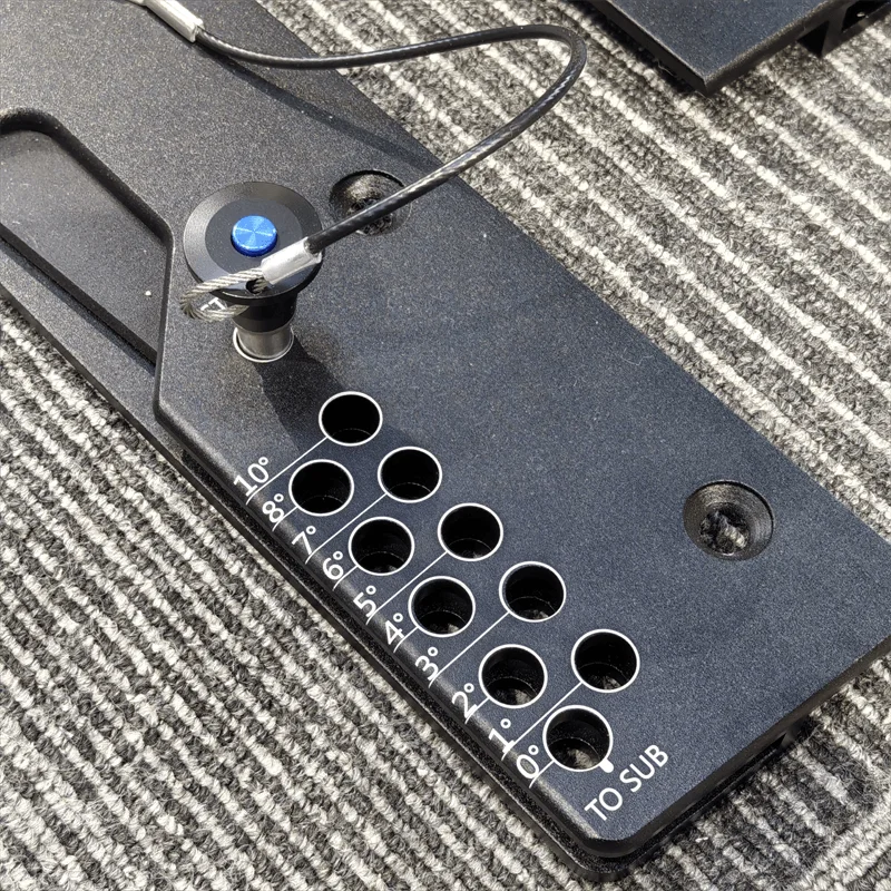 MW Audio 12" Aluminium Line Array Rigging-Kit, 4-Punkt-Hardware für professionelle Bühnenlautsprechersysteme – Detail 13