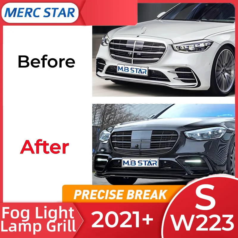 Rejilla de Paracoques Delantero, S-CLASS W223, 