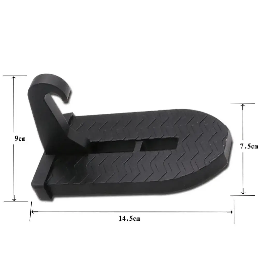 Car Pedals 1pc Aluminum Door Pedal Universal Mini Auxiliary Upper Roof Car Accessories