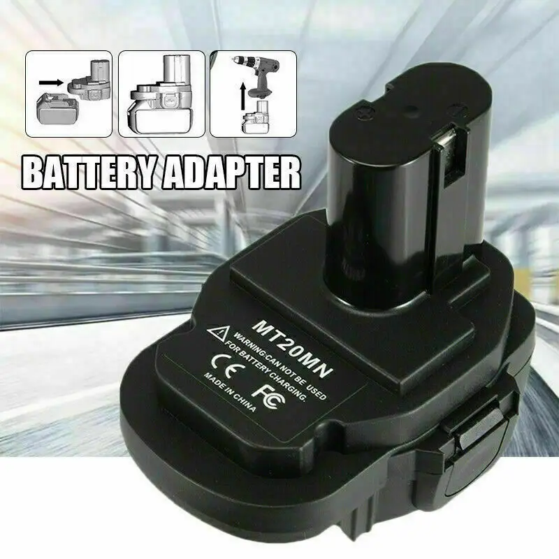 MT20MN 배터리 어댑터, 마키타 18V 리튬 이온 배터리, Ni-Mh Ni-Cd, 마키타 Bl1860B, Bl1860, Bl1850B, Bl1850, Bl1840, Bl183 용