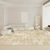 Living Room Large Area Beige Gradient Carpet Bedroom Bedside Floor Mat Soft Velvet Rug Modern Minimalist Home Decoration Rugs 3