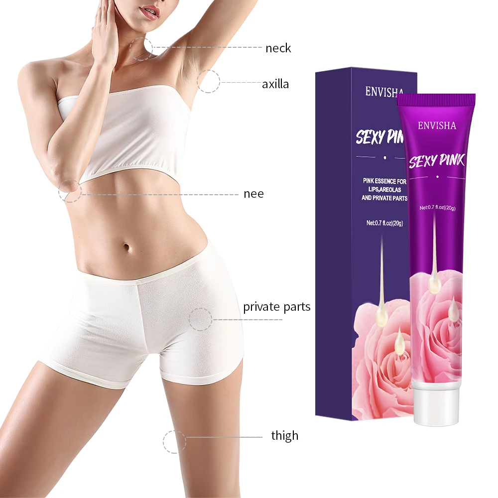 Whitening Body Cream Intimate Private Parts Underarm Lips Nipple Anal Bleaching Butt Knee Brighten Remove Melanin Skin Care 20g 5