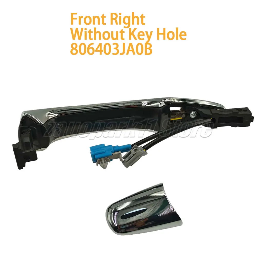 전면 좌측 또는 우측 외부 문짝 핸들, 인피니티 QX50 QX60 QX80 EX35 QX70 2008-2020 에 적합, 806401BA0A 806403JA0B
