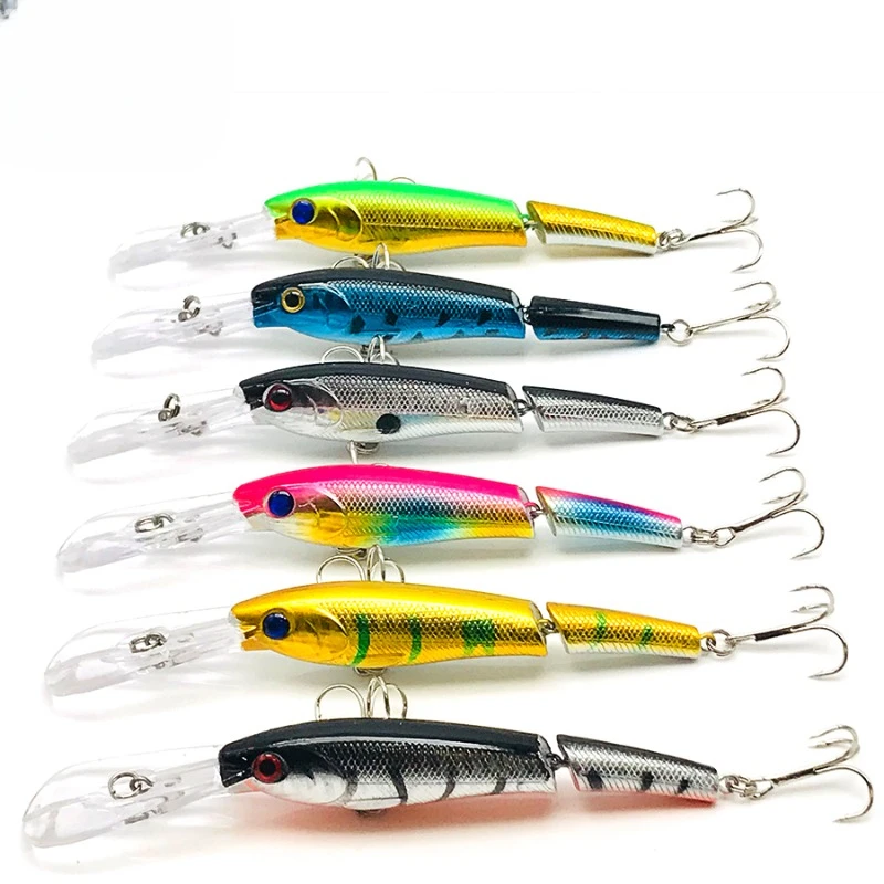 Description Picture 3 of itemBig Artificial/Fake Bait For Fishing/Trout Swimbait Jerkbait Wobbler Trolling/Pike Bass Hard Minnow fishing Tackle/Lure Sea 1PCS