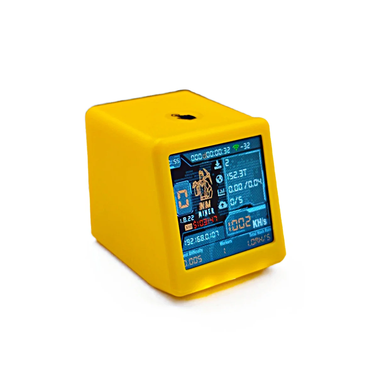 NMMiner カラフルスマートTV 1000KH/s ビットコインマイナー ESP32 BTC ソロ ロットリー 静音デスクトップクロック -  テック愛好家へのスマートギフト - AliExpress