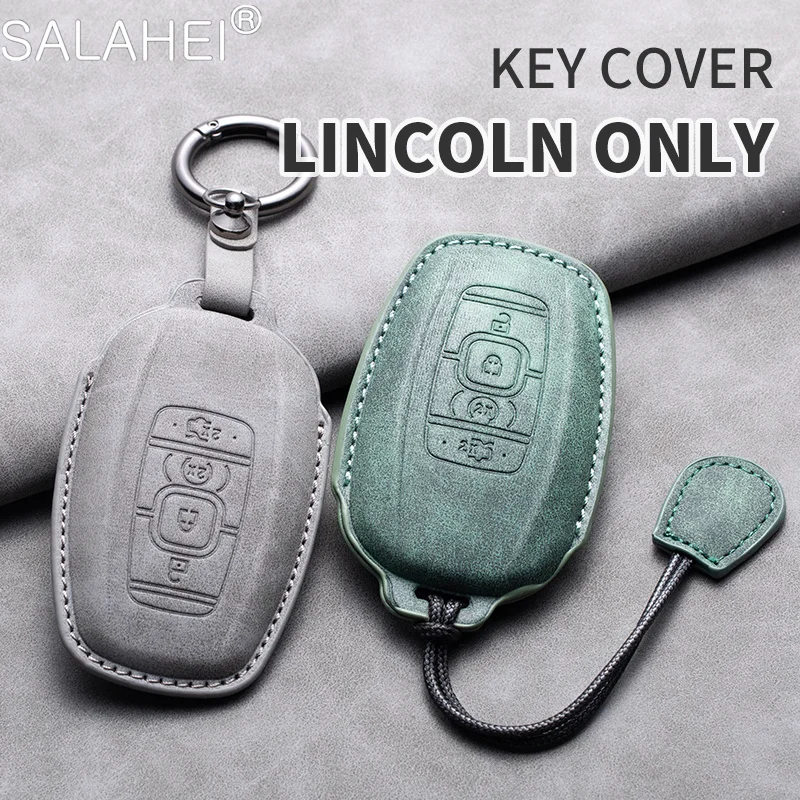 

Car Key Case For Lincoln Continental MKC MKZ MKX Navigator Z Nautilus Aviator Corsair 2017 2018 2019 2022 Auto Keyless Accessory