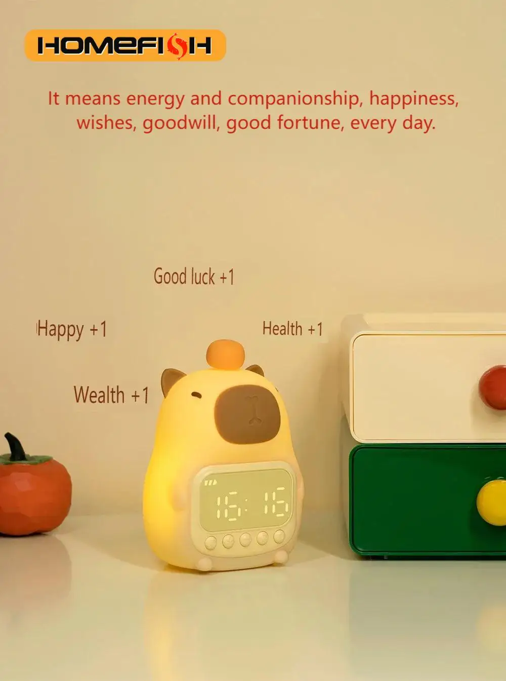 Capybara LED Night Light