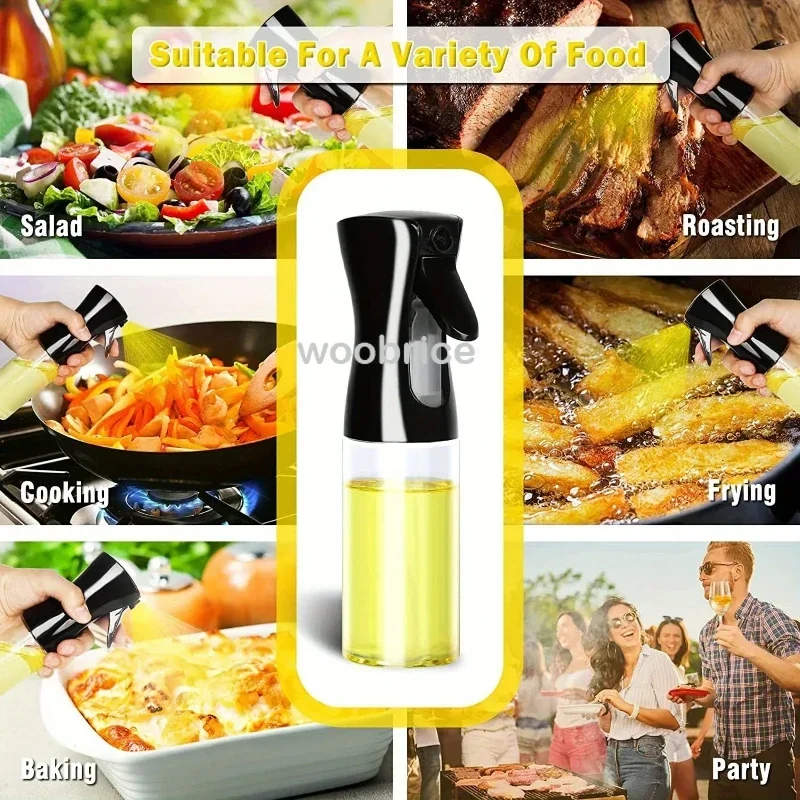 Spray Oil Sprayer Oil Spray Kitchen Oils Sprayer 1pc 200/300/500ml Household Edible Atomized Misty Things for The Kitchen