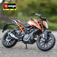 Bburago 1:18 KTM 250 Duke Authorized Simulation Alloy Motorcycle Model Toy Car Gift Collection 1