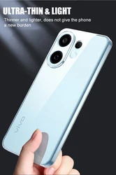 Ultra Thin Silicone Soft Case - Transparent Clear Back Cover Shell for Vivo X200 Pro