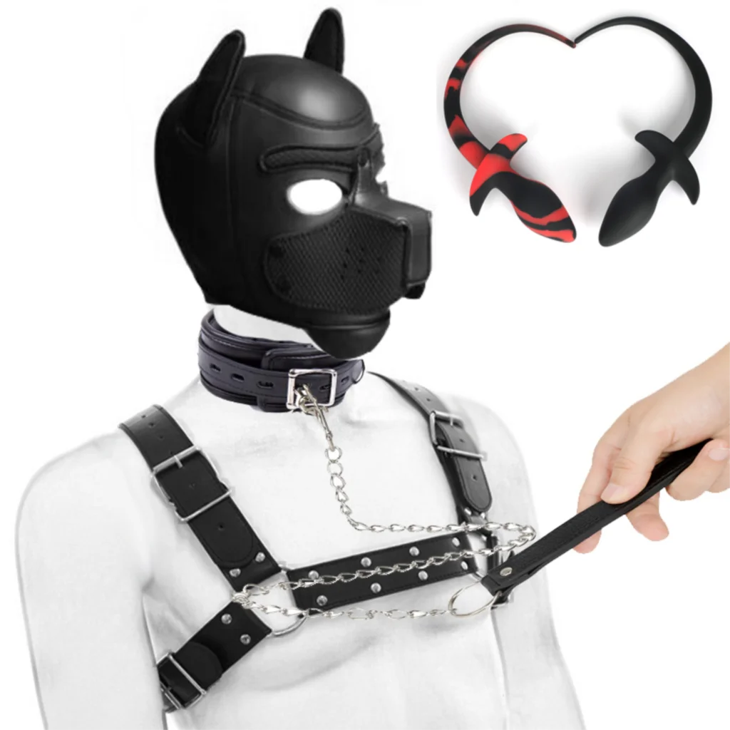 Kit per donna X Bdms, restrizioni, strumenti sessuali, sex shop, strumento sessuale per coppia, maschera erotica Bdsm_voghion.com