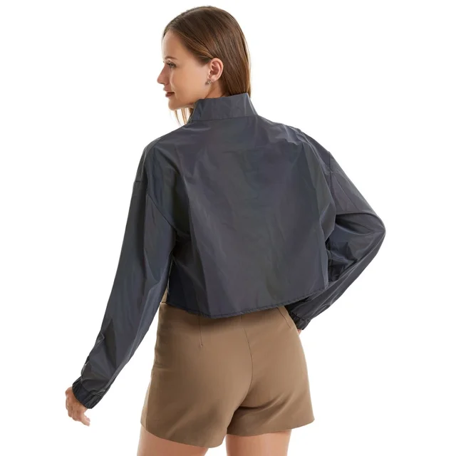 Long Sleeve Irregular Shrug Top 6