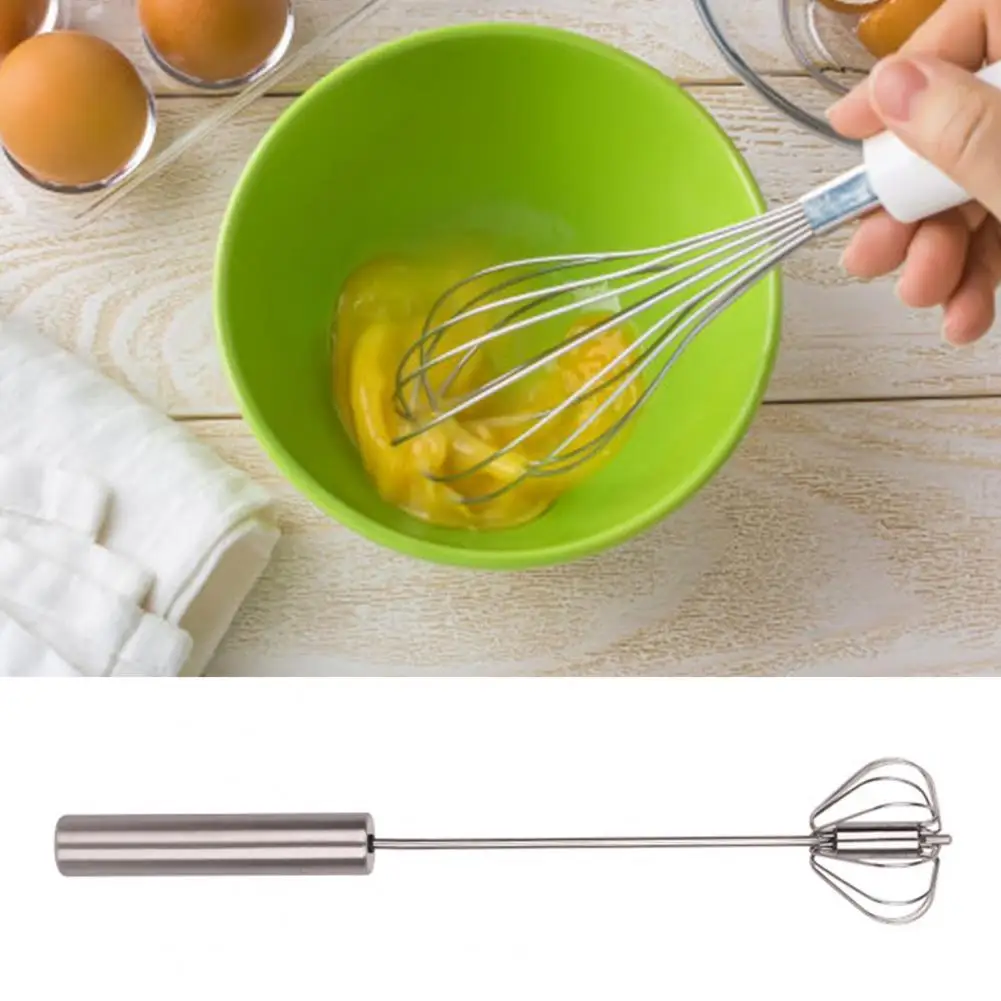 Kitchen Egg Whisk Stainless Steel Egg Beater Milk Whipper Wire Whisk for  Blending - China Egg Whisk and Egg Beater price