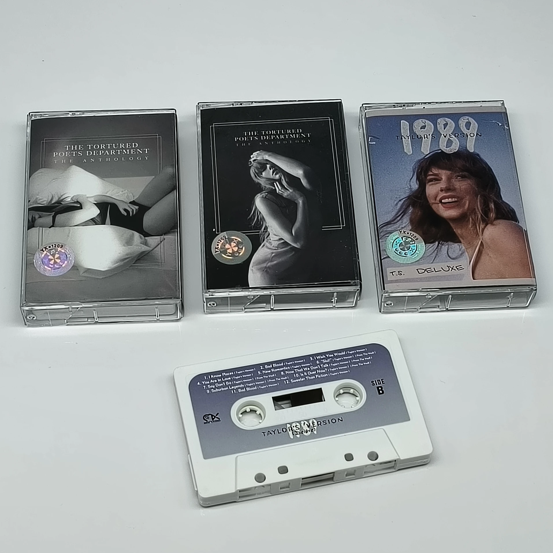 New Taylor Swift Music Tape The Tortured Poets Department Album Cassettes 14 Styles Cosplay Music Record Recorder Soundtrack Box