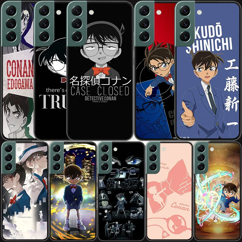 Custodia Per Telefono Detective Conan Per Samsung Galaxy Note 20 Ultra 10 Lite 9 8 M11 M12 M21 M30S M31S M32 M51 M52 J8 J6 J4 Plus Cover Ca