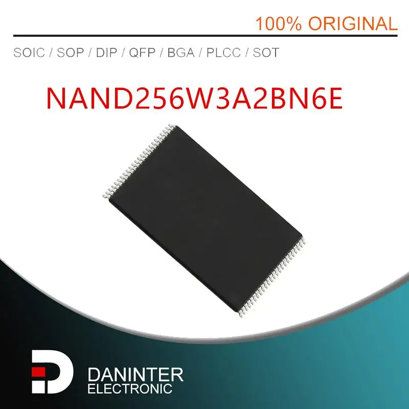 

New 10PCS/LOT NAND256W3A2BN6E NAND256W3A2BN6 NAND256 NAND256W3A2 TSOP-48