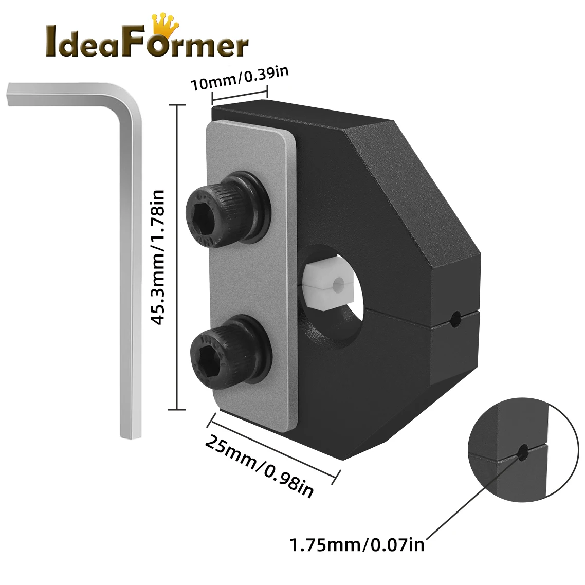 Acessórios para Impressoras 3d Filamento Soldador Conector Joiner Tool Filamento Splicer Soldagem para Todos os Tipos Pla Abs Petg 175 mm - Imagem 5