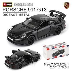 Deluxe 1:64 Sports Car Model Collection - Premium Toy Set (911 GT3)