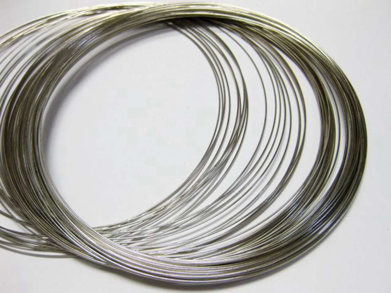 메모리 와이어 약 50개 루프 목걸이 초커 칼라 115mm