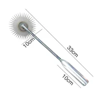 Manual Weed Remover Tool  for Lawn and Garden Sun Flower Shape Teeth Dual Purpose Manganese Steel Forged Hand Weeder 2