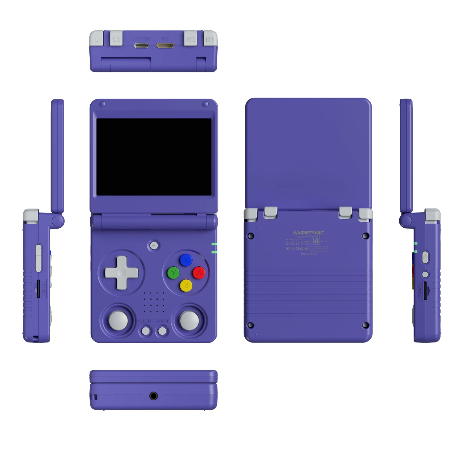 Anbernic Rg35xx Sp Handheld Game Console Wireless Retro Arcade_voghion.com