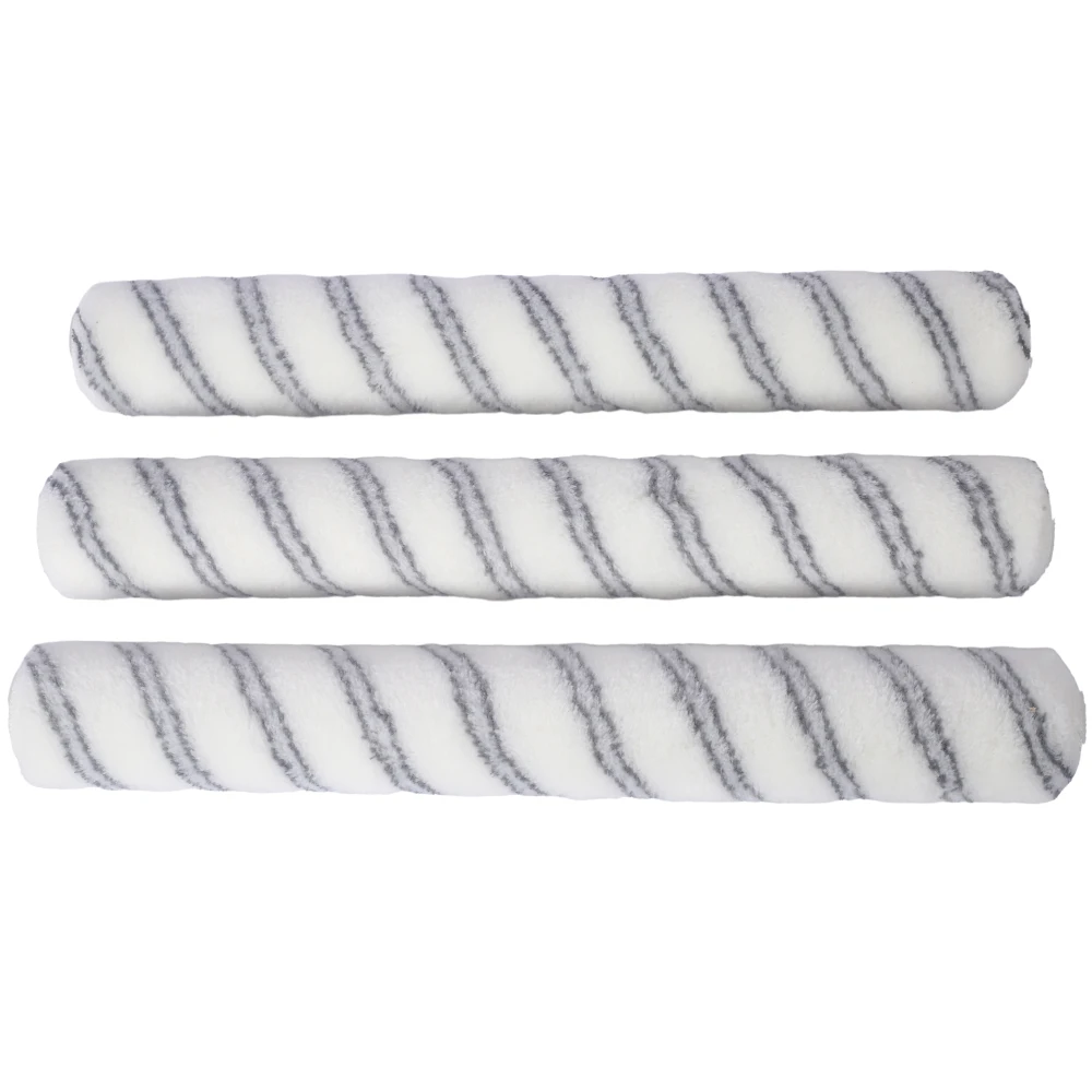 5PC 18 Inch Paint Roller Kit 18 Inch Paint Roller Tray Microfiber Sleeves(Pack of 3)