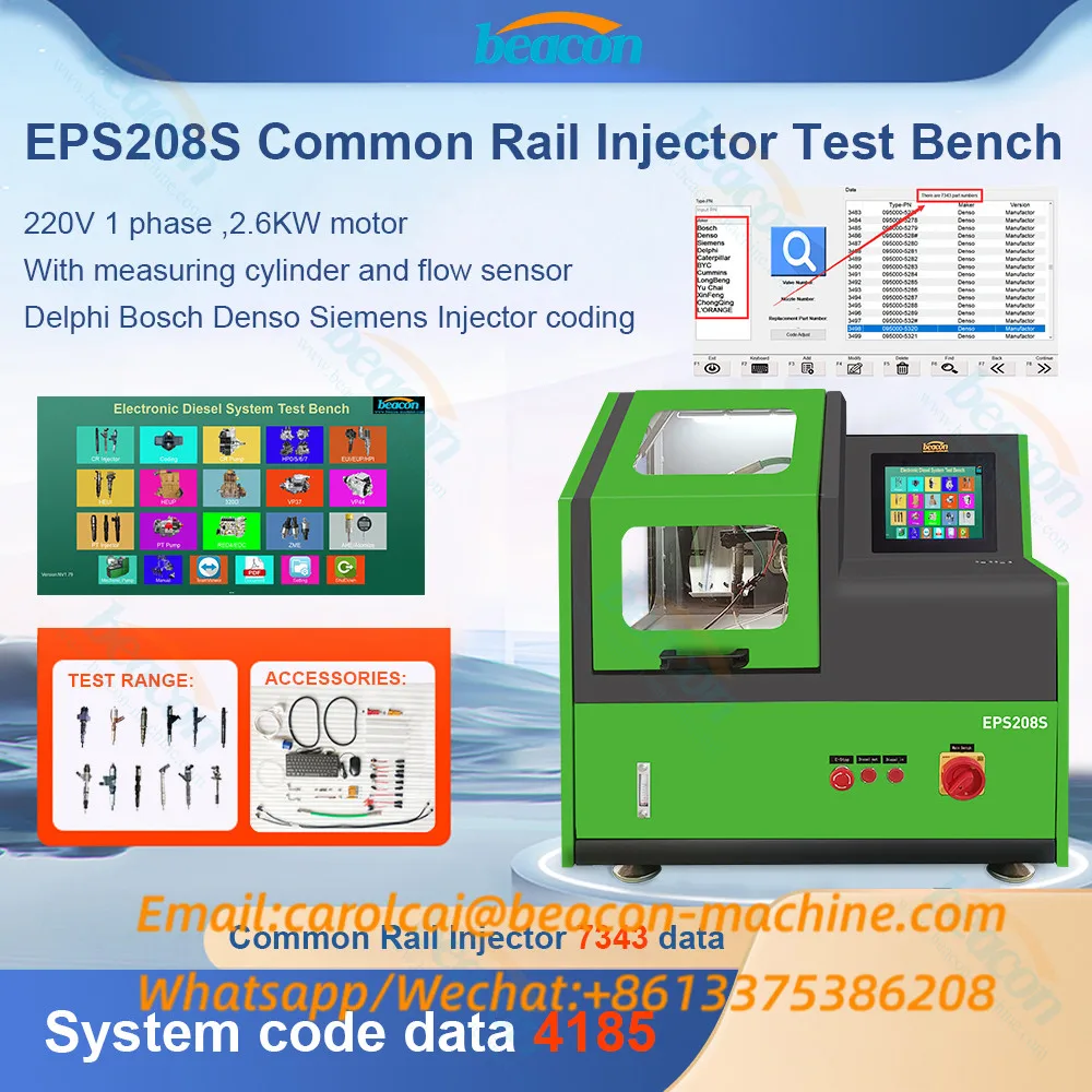 

Промоакция, Eps208s Nts Калибровочная машина для инжектора общей топливной магистрали с дисплеем Qr-кода