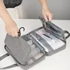 Travel Waterproof Folding Dry and Wet Separation Toiletry Bag Cosmetic Storage Bag Large Capacity Cosmetic Bag 5