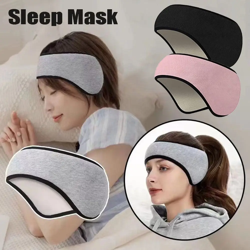 Minimalist Three Layers Noise Cancellation Blackout Mask Sleep Mask Sleeping Relaxing Ear Muffs