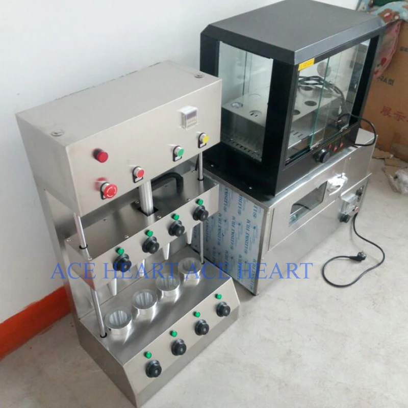Description Picture 6 of itemFour Heads Pizza Cone Machine For Sale