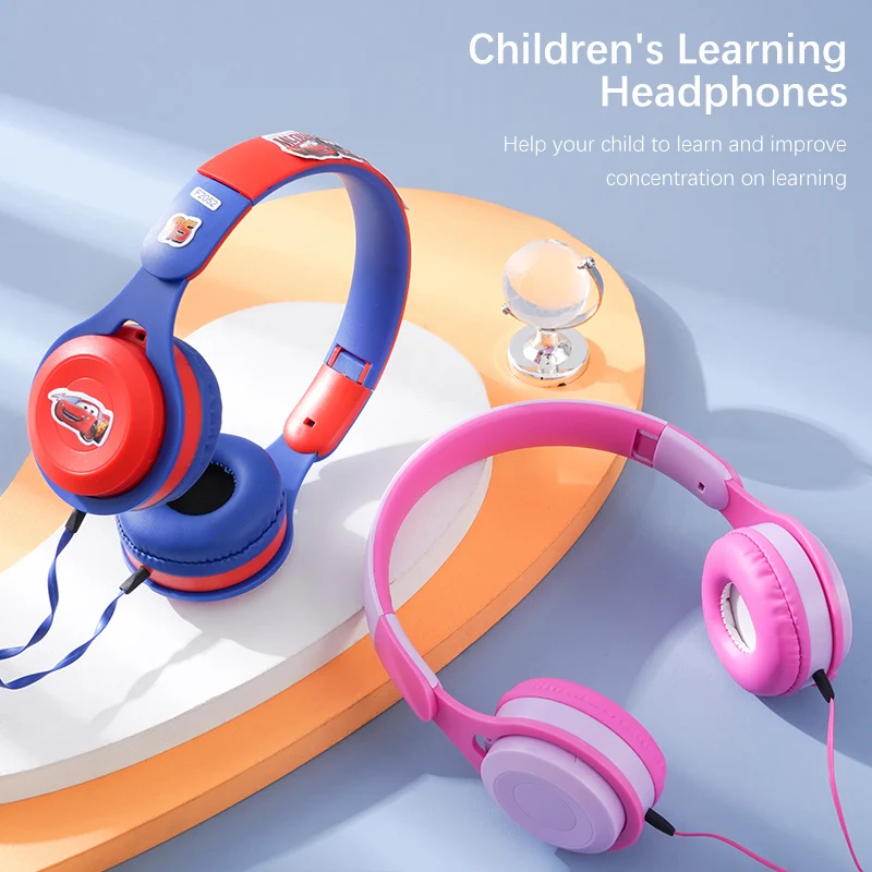 Headworn Wired Headset Cellular Computer Universal New Folding Style Students Online Class Game Earphone Birthday Gift