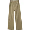 Realistic Maternity Pants Draped Slimming Straight Leg Cotton Spring Autumn Style Bell Bottoms For Pregnant Women 5