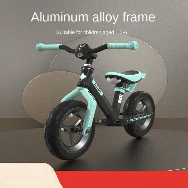 LazyChild Children's Balance Car 1-6 Years Old Without Pedal Cool Light Smooth Driving Multi-Functional Baby Toddler Bike 1