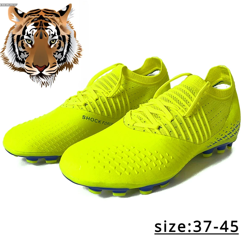 

Новинка 2024, спортивная обувь для футбола на открытом воздухе, профессиональные футбольные ботинки, Мужская Нескользящая Студенческая обувь для футбола, размер 37-45